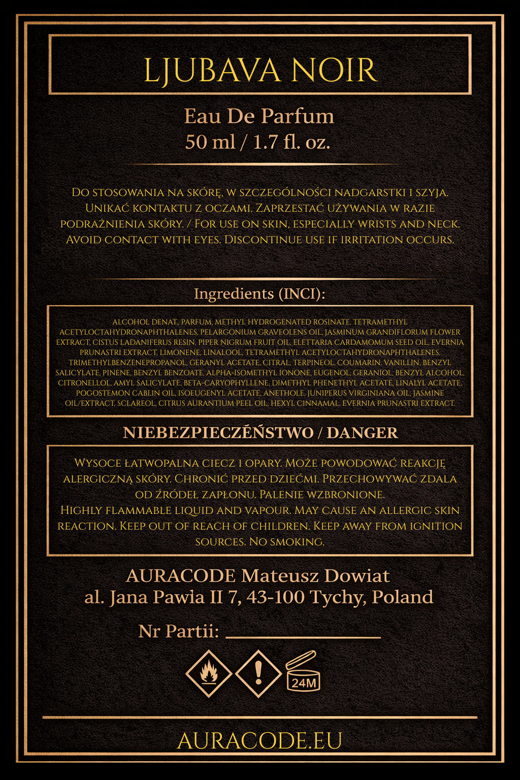 LJUBAVA NOIR