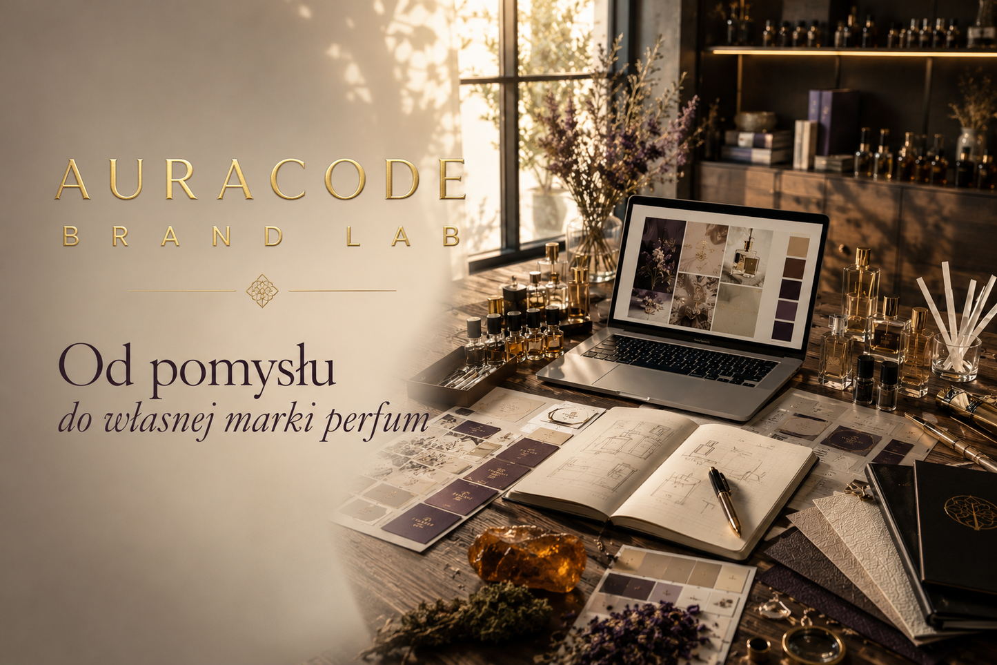 Jak stworzyć własną markę perfum | AURACODE Brand Lab Strategy